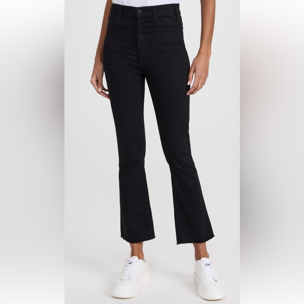 Mother Hustler Ankle Fray Jeans